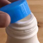bouchon de lait de magasin