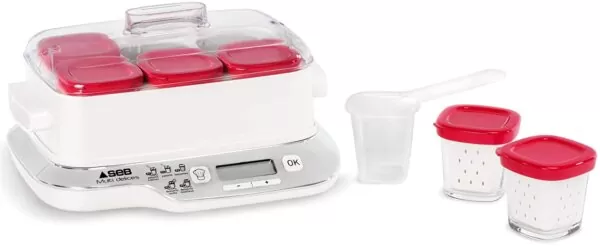 Multidélices Express Compact YG660100 - yaourtière 6 pots – Image 3