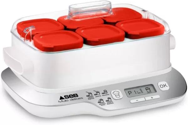 Multidélices Express Compact YG660100 - yaourtière 6 pots
