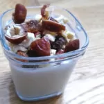 yaourts avec fruits secs